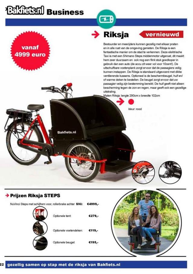 Brochure 2019 . Page 22. Bakfiets