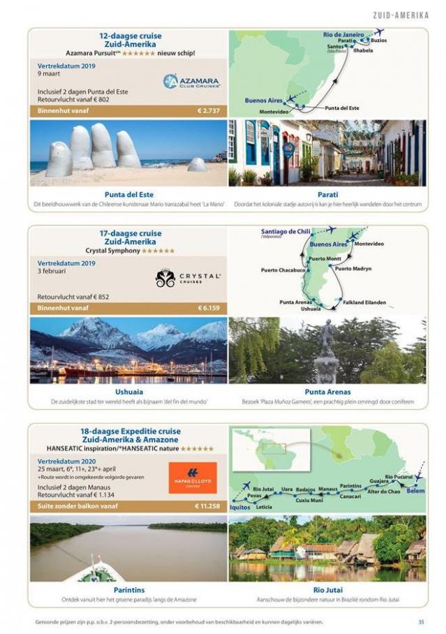 Cruise Travel Deluxe gids 2018/2019 . Page 35
