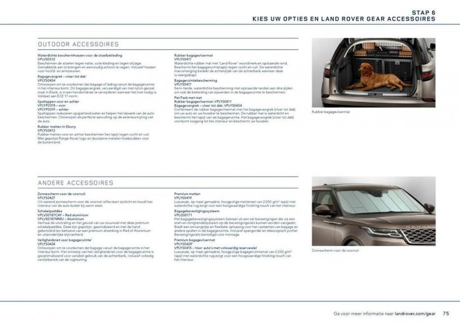  Range Rover Velar . Page 75