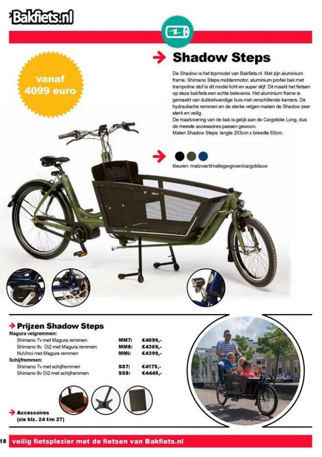 Brochure 2019 . Page 18. Bakfiets