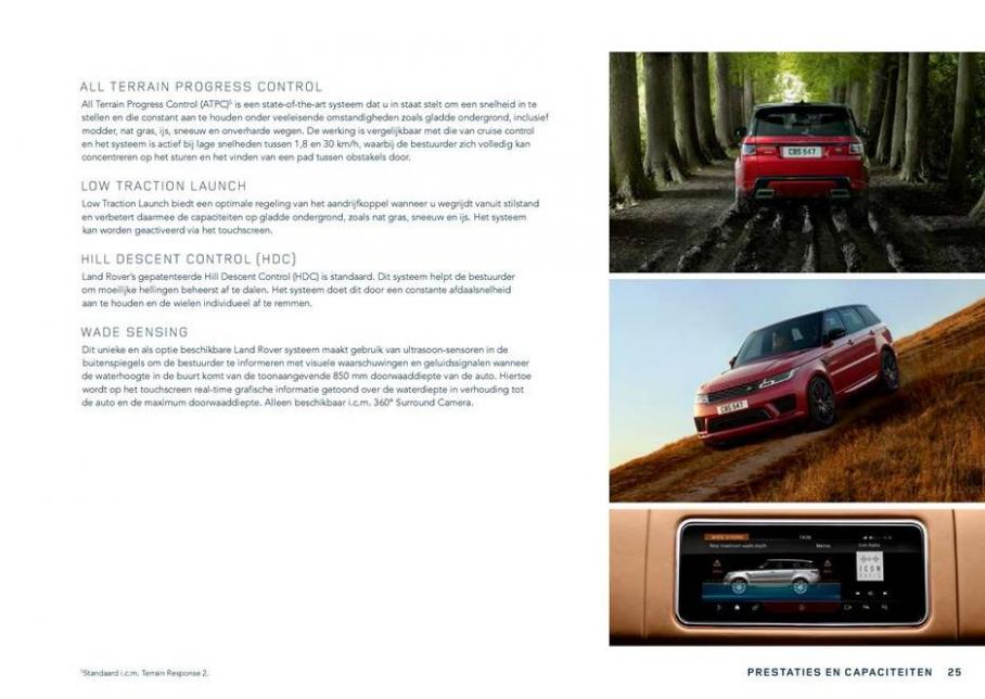  Range Rover Sport Brochure . Page 25
