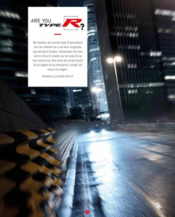  Type R Brochure . Page 40