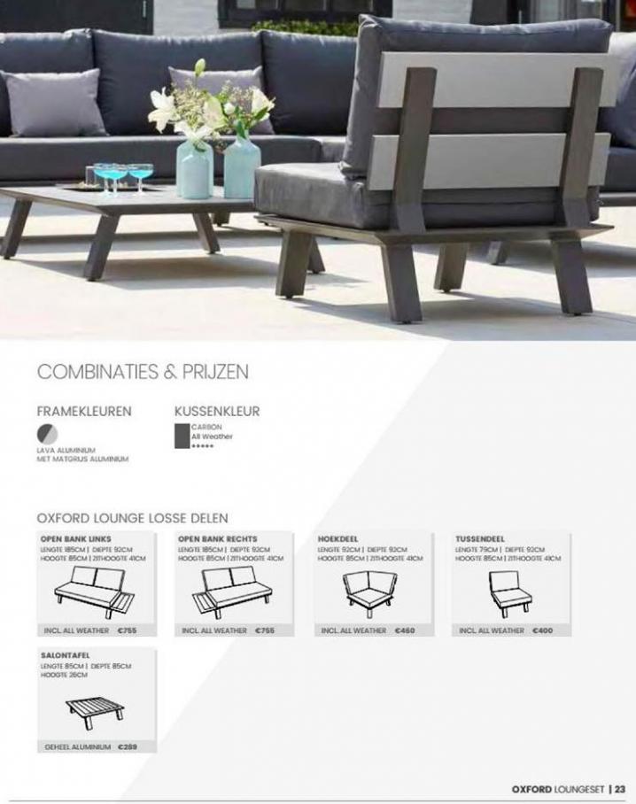  Aluminium Loungesets  - Collectie 2019 . Page 23