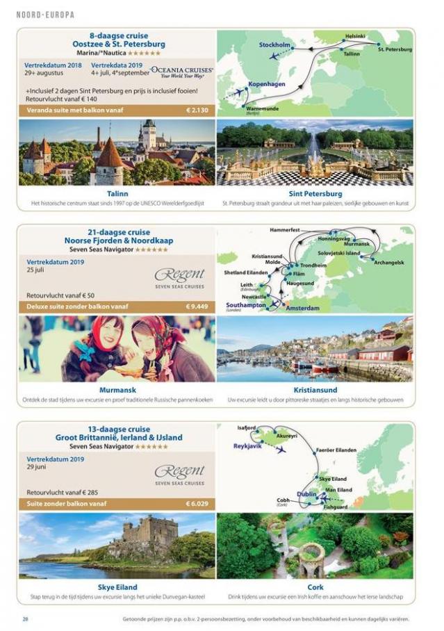 Cruise Travel Deluxe gids 2018/2019 . Page 28