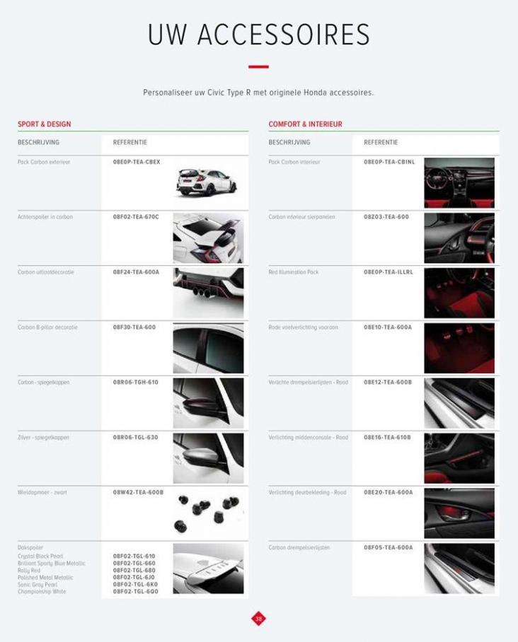  Type R Brochure . Page 38