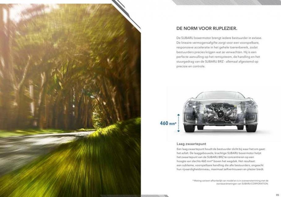  Subaru BRZ Brochure . Page 5