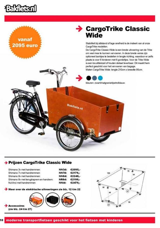 Brochure 2019 . Page 10. Bakfiets