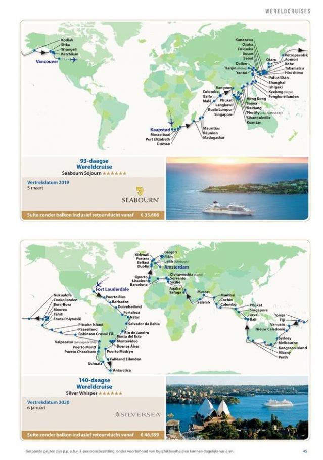 Cruise Travel Deluxe gids 2018/2019 . Page 45