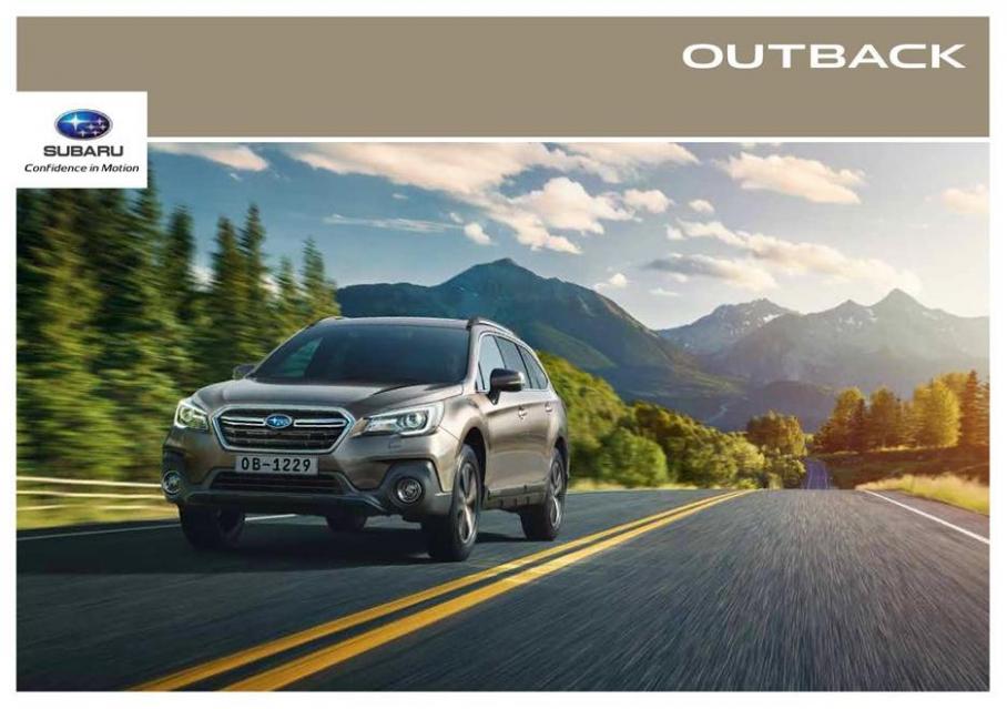 Subaru Outback Brochure . Subaru. Week 24 (2019-12-31-2019-12-31)
