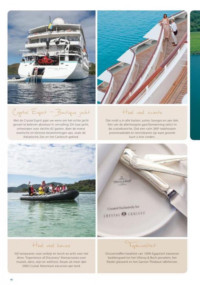 Cruise Travel Deluxe gids 2018/2019 . Page 48