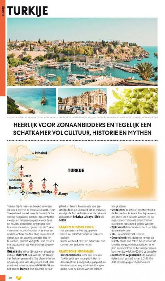  Thomas Cook Nederland Turkije, Egypte, Tunesie en Marokko zomer 2019 . Page 30