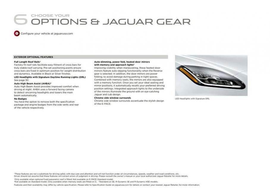  Jaguar E-Pace 2019 . Page 62