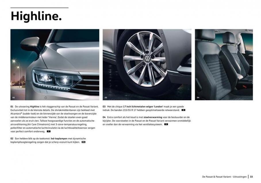  VW1725-02 Passat brochure Online . Page 33