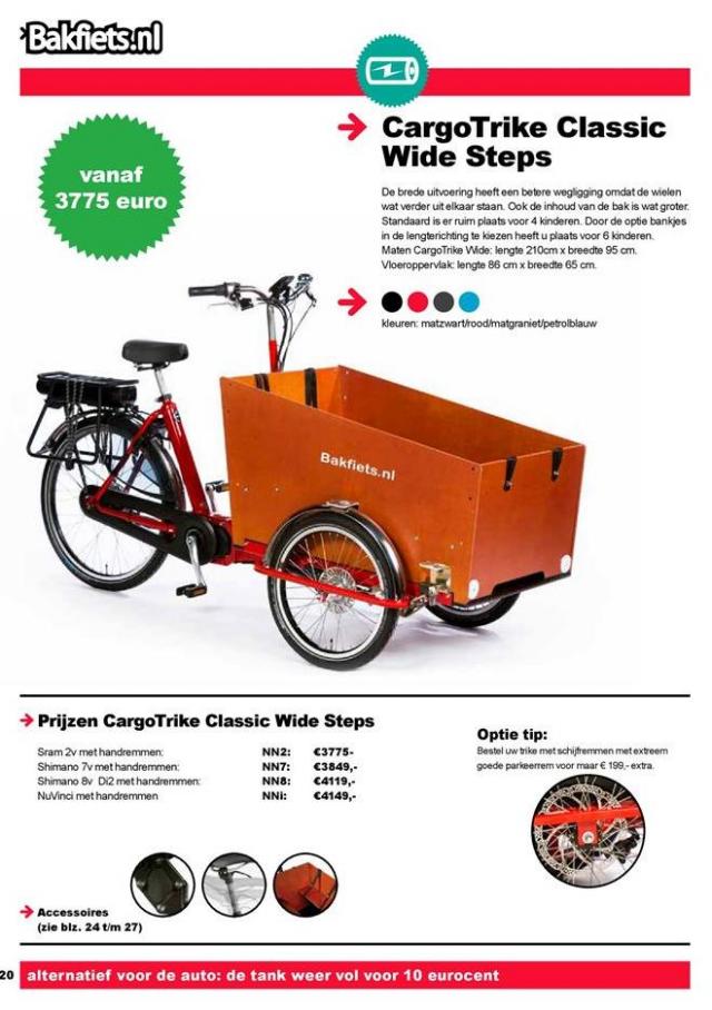 Brochure 2019 . Page 20. Bakfiets