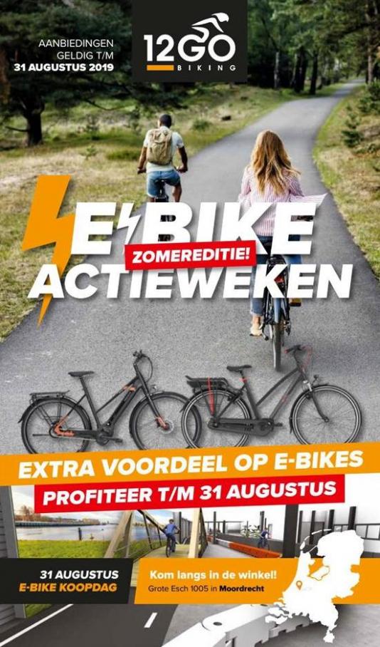 E-bike actieweken zomer   . 12GO Biking. Week 33 (2019-08-31-2019-08-31)