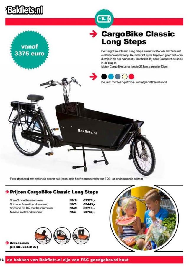 Brochure 2019 . Page 16. Bakfiets