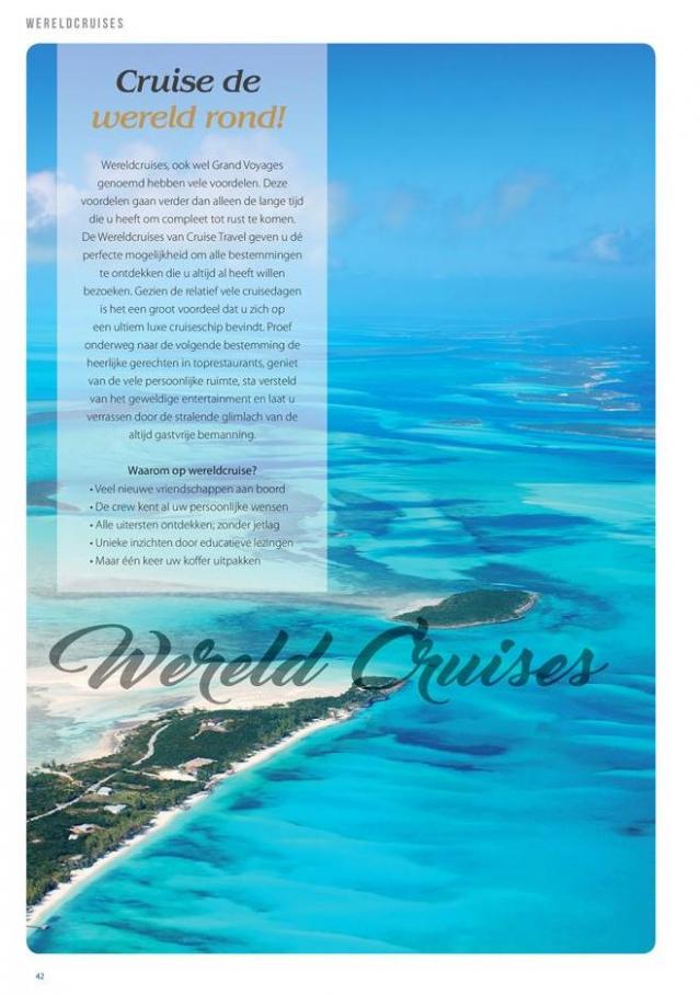 Cruise Travel Deluxe gids 2018/2019 . Page 42