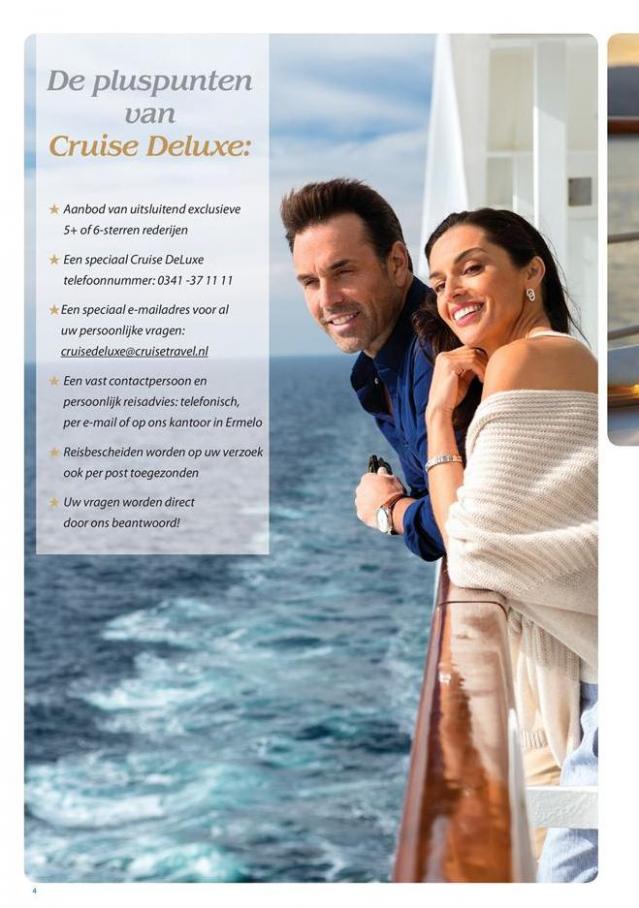 Cruise Travel Deluxe gids 2018/2019 . Page 4