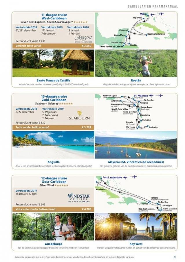 Cruise Travel Deluxe gids 2018/2019 . Page 21