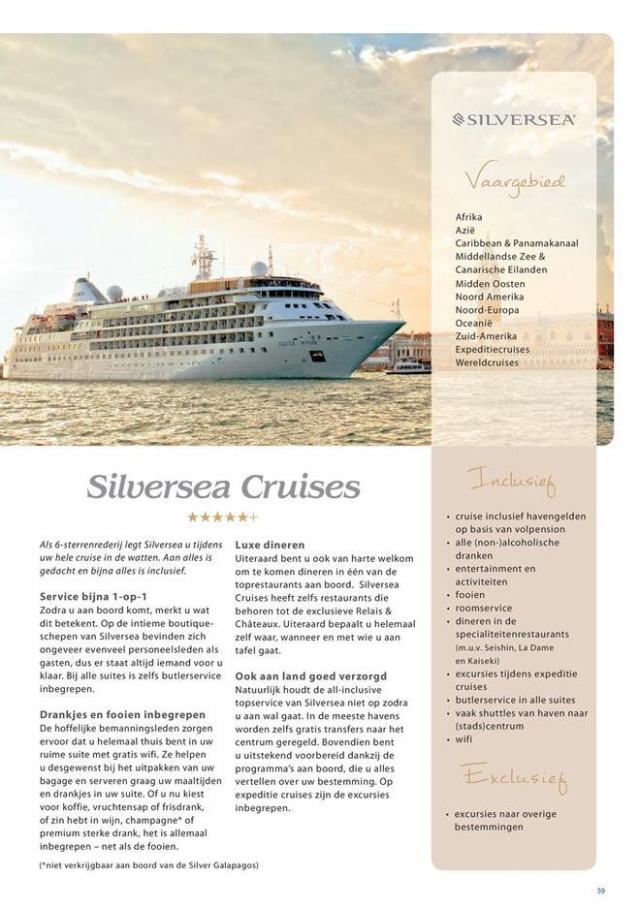 Cruise Travel Deluxe gids 2018/2019 . Page 59