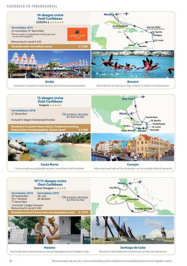 Cruise Travel Deluxe gids 2018/2019 . Page 20