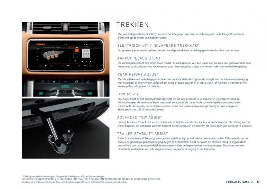  Range Rover Sport Brochure . Page 51