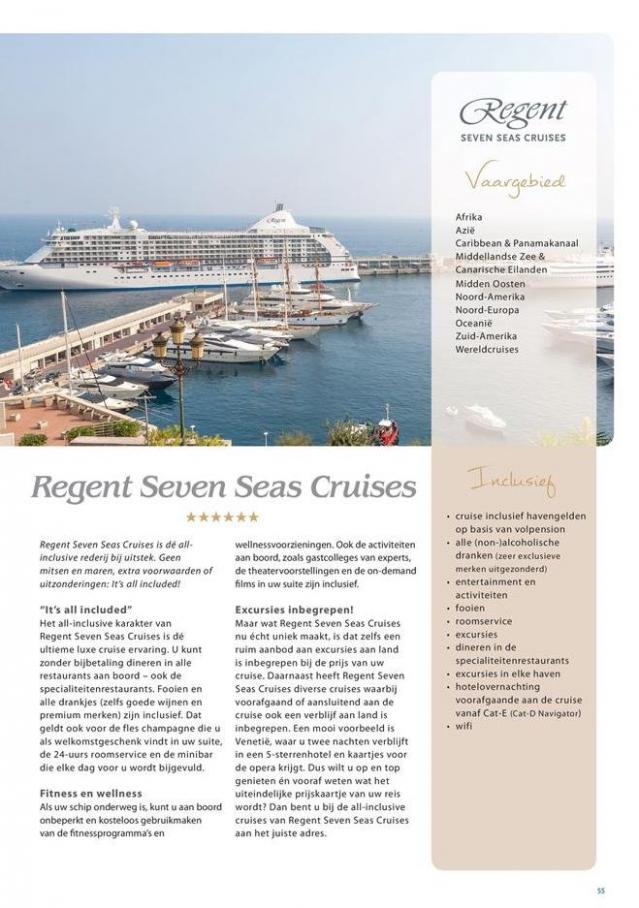 Cruise Travel Deluxe gids 2018/2019 . Page 55