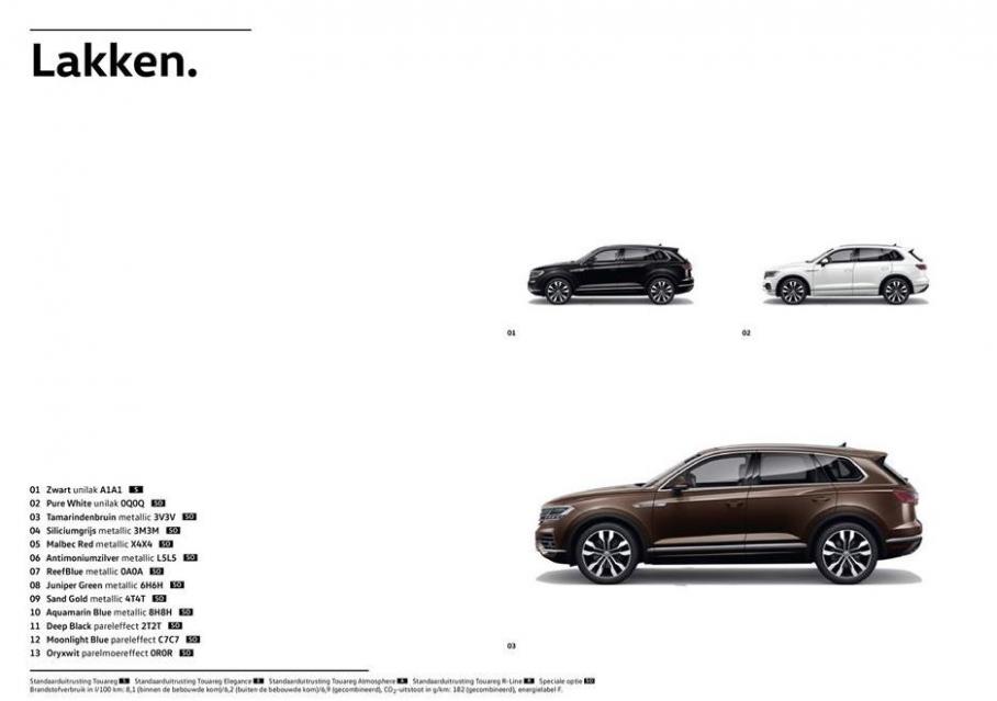  Brochure van de nieuwe Volkswagen Touareg . Page 22