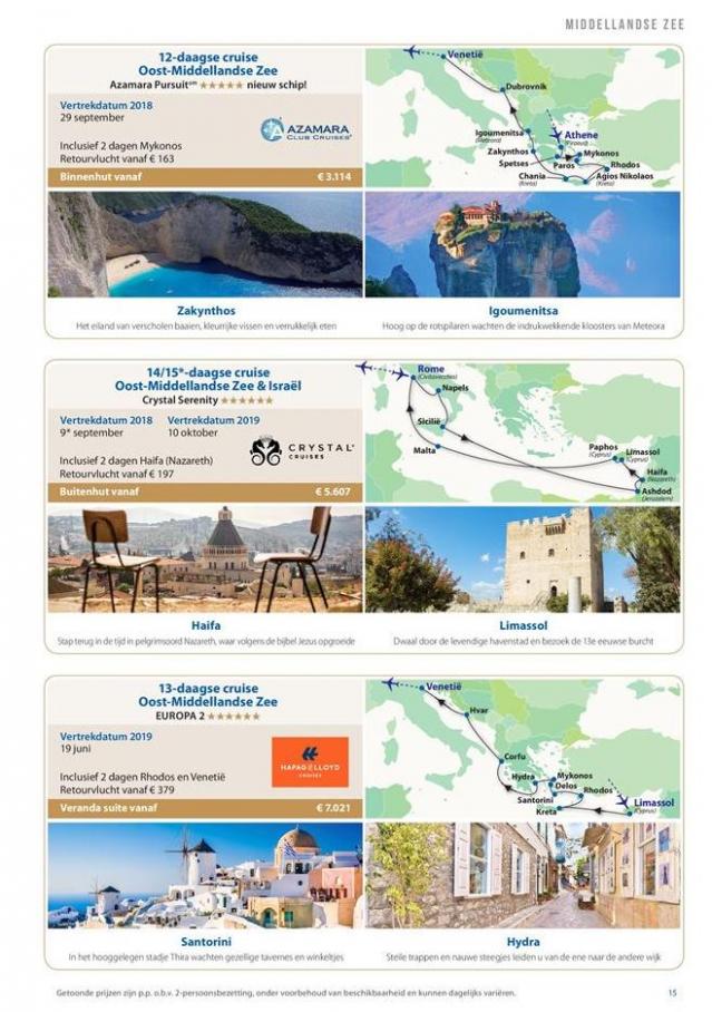 Cruise Travel Deluxe gids 2018/2019 . Page 15