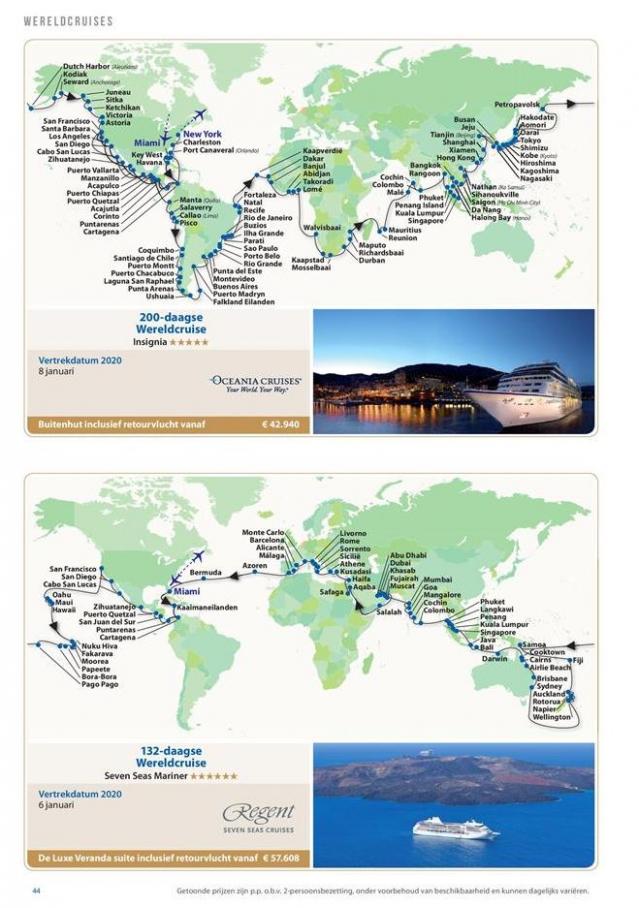 Cruise Travel Deluxe gids 2018/2019 . Page 44