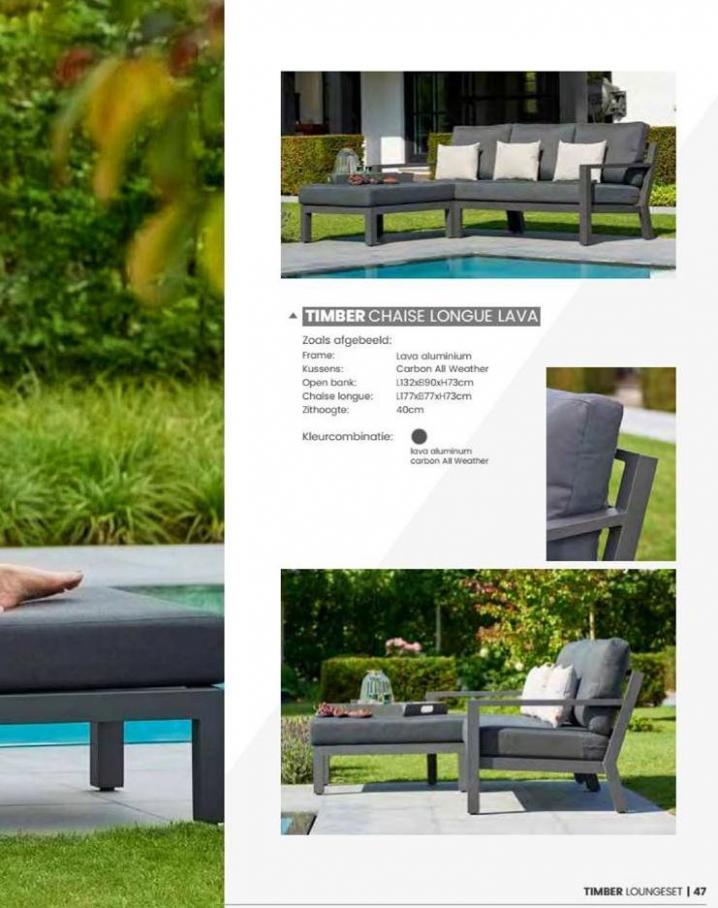  Aluminium Loungesets  - Collectie 2019 . Page 47