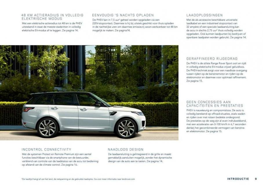  Range Rover Sport Brochure . Page 9