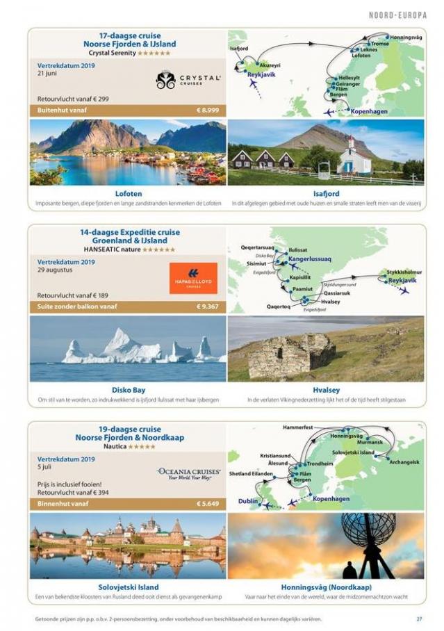 Cruise Travel Deluxe gids 2018/2019 . Page 27
