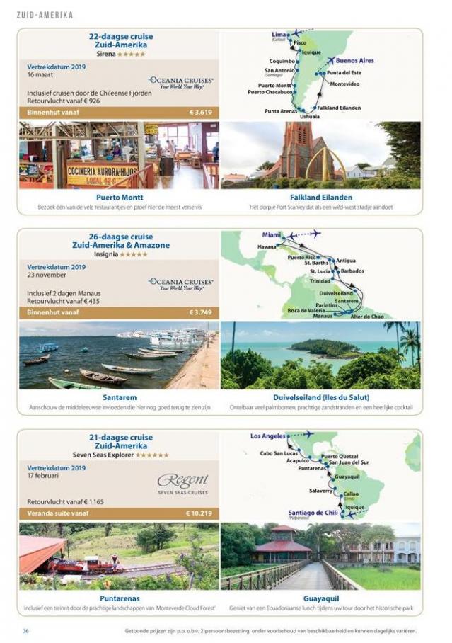 Cruise Travel Deluxe gids 2018/2019 . Page 36