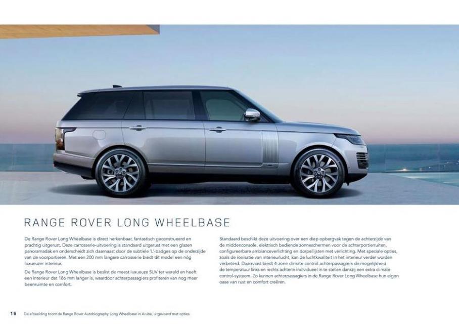  Range Rover Brochure . Page 16