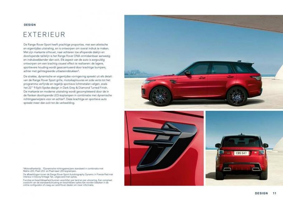  Range Rover Sport Brochure . Page 11