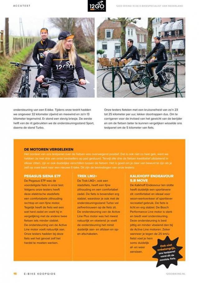  12GO Biking E-Bike Koopgids 2019 . Page 16