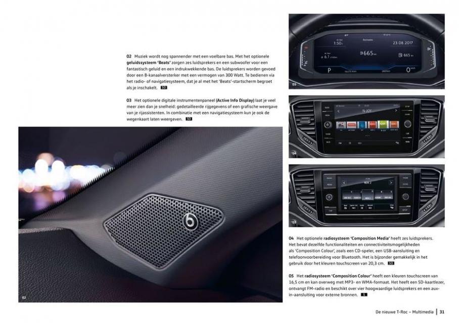  Brochure Volkswagen T-Roc . Page 31
