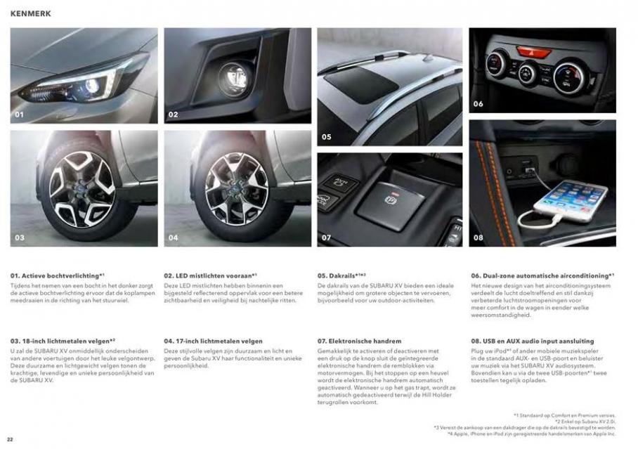  Subaru XV Brochure . Page 22