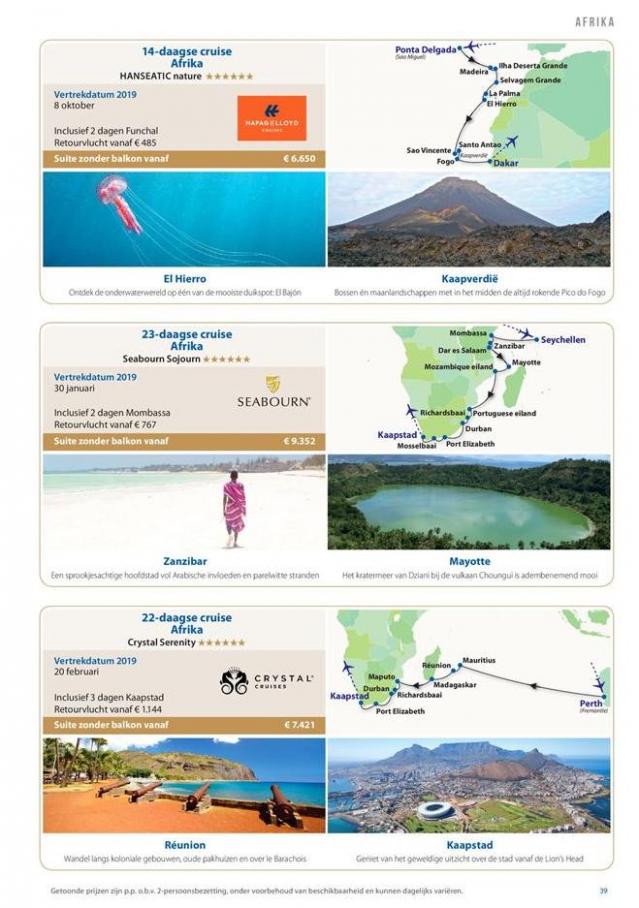 Cruise Travel Deluxe gids 2018/2019 . Page 39