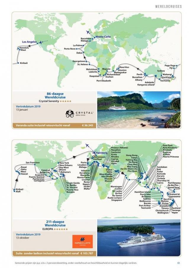 Cruise Travel Deluxe gids 2018/2019 . Page 43