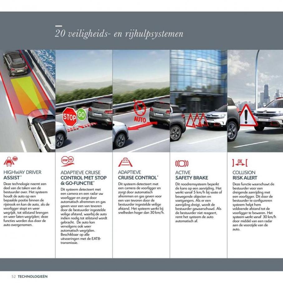  Nieuwe SUV C5 Aircross Brochure . Page 52