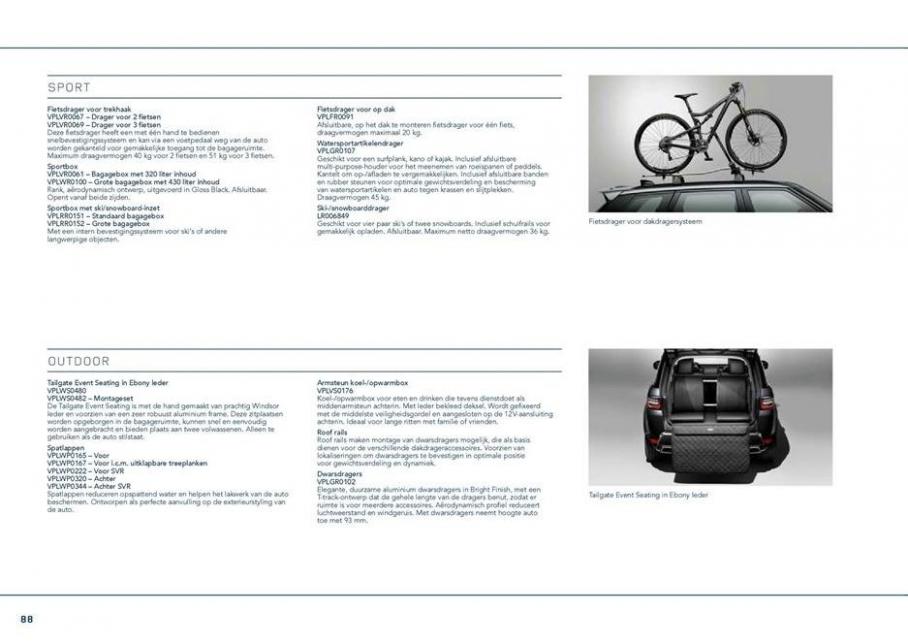  Range Rover Sport Brochure . Page 88