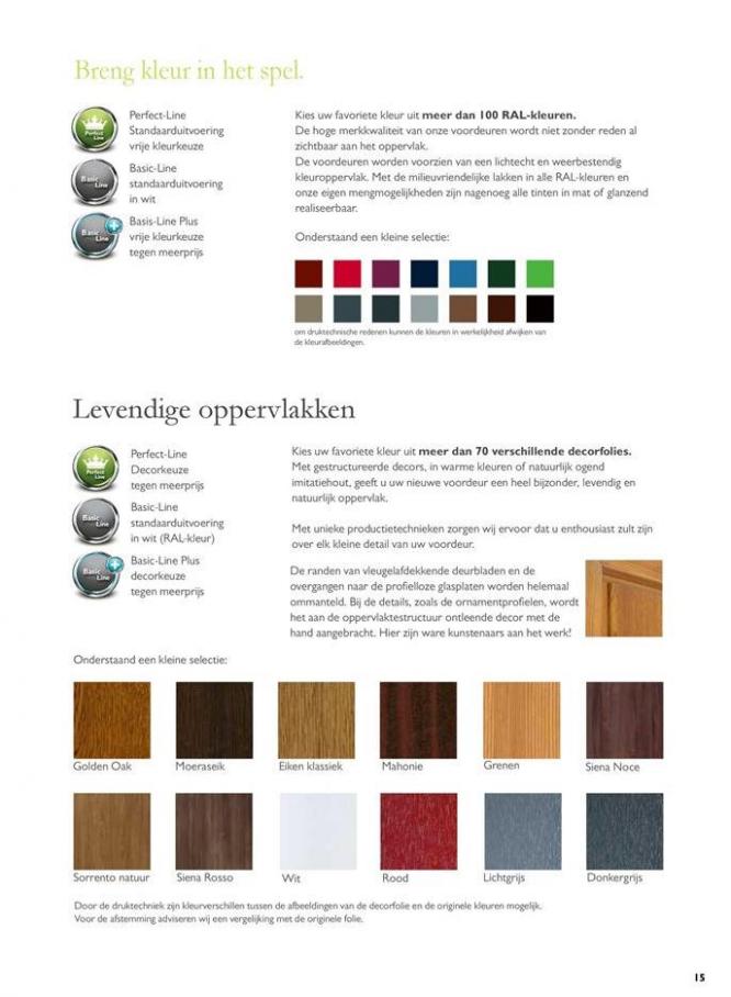 Catalogus Luxe Voordeuren . Page 15