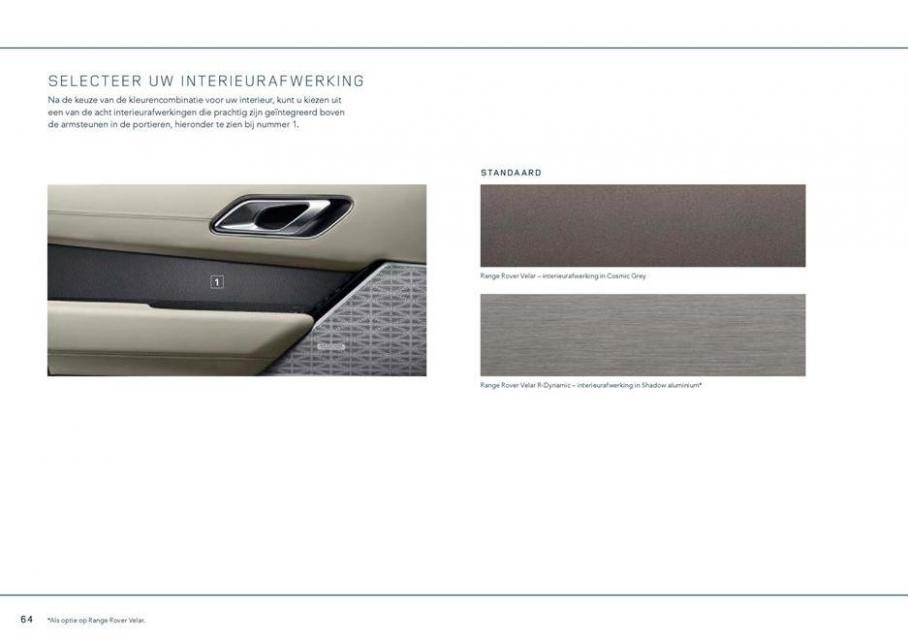  Range Rover Velar . Page 64