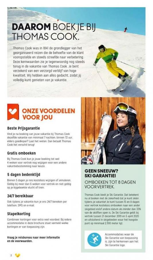  Thomas Cook Nederland Wintersport 2019-2020 . Page 2
