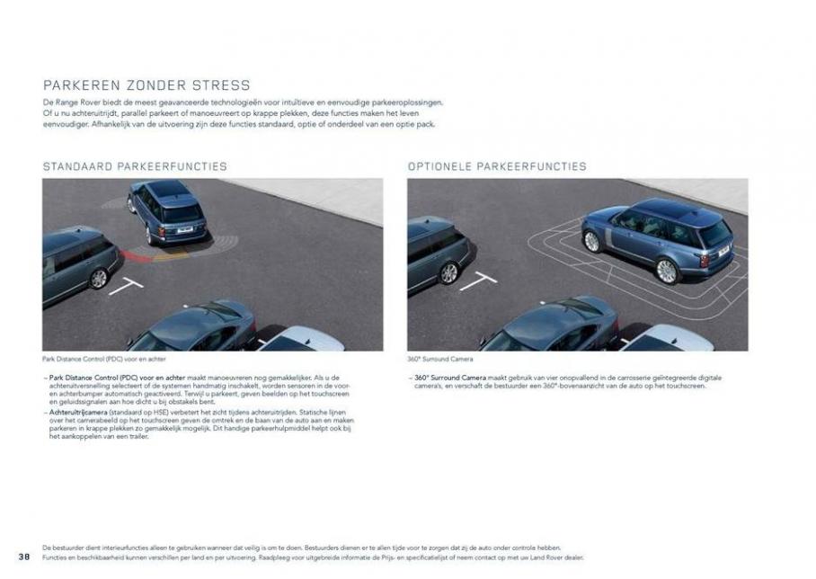  Range Rover Brochure . Page 38