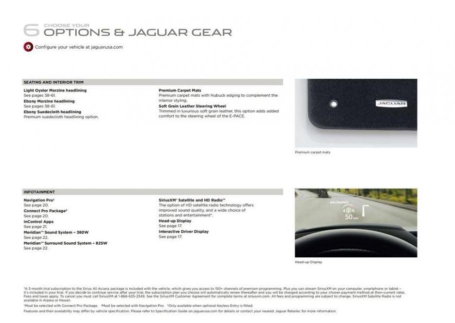  Jaguar E-Pace 2019 . Page 64