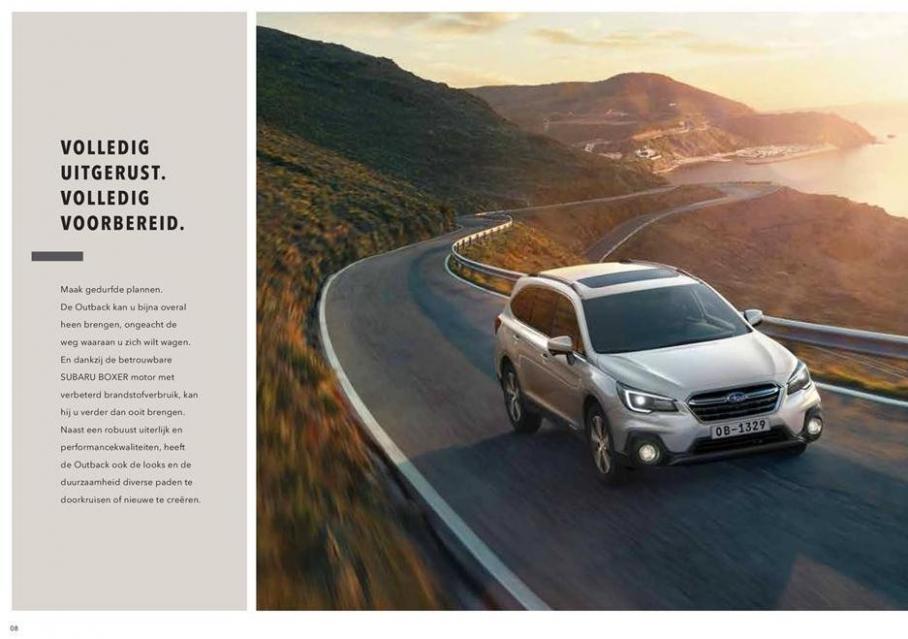  Subaru Outback Brochure . Page 8