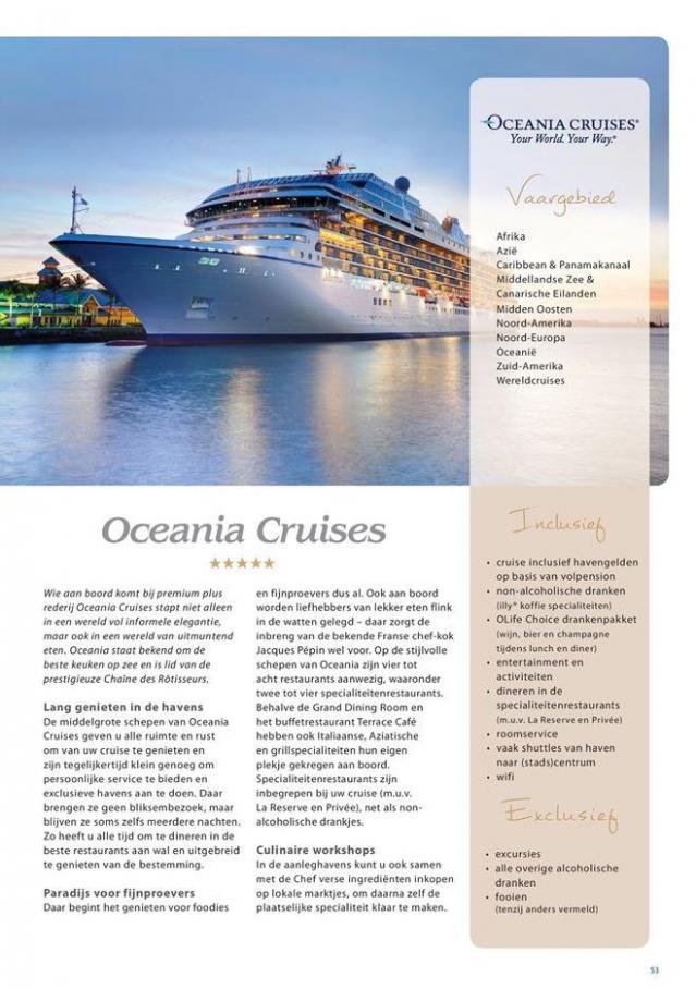 Cruise Travel Deluxe gids 2018/2019 . Page 53